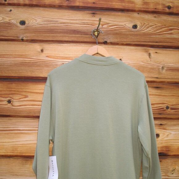 NWT Athleta Purana Plush V Neck Wrap Sweatshirt Top - Picture 7 of 10